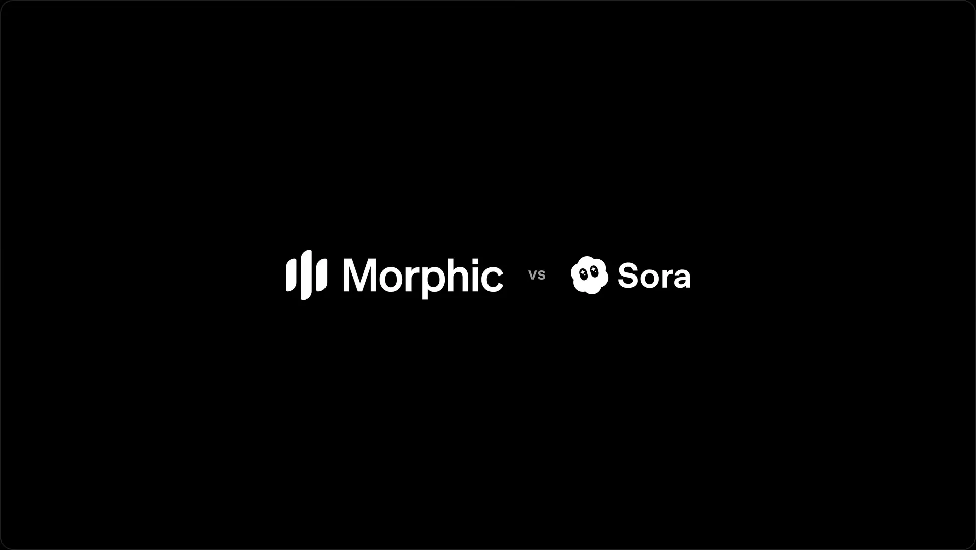 Sora alternatives