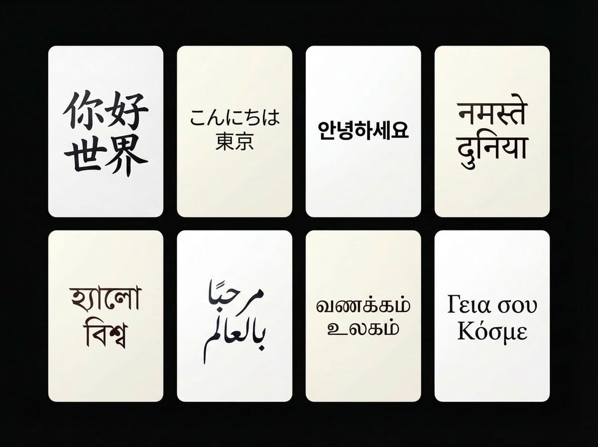 ChatGPT Images 2.0 rendering multilingual text on signs, posters, and packaging