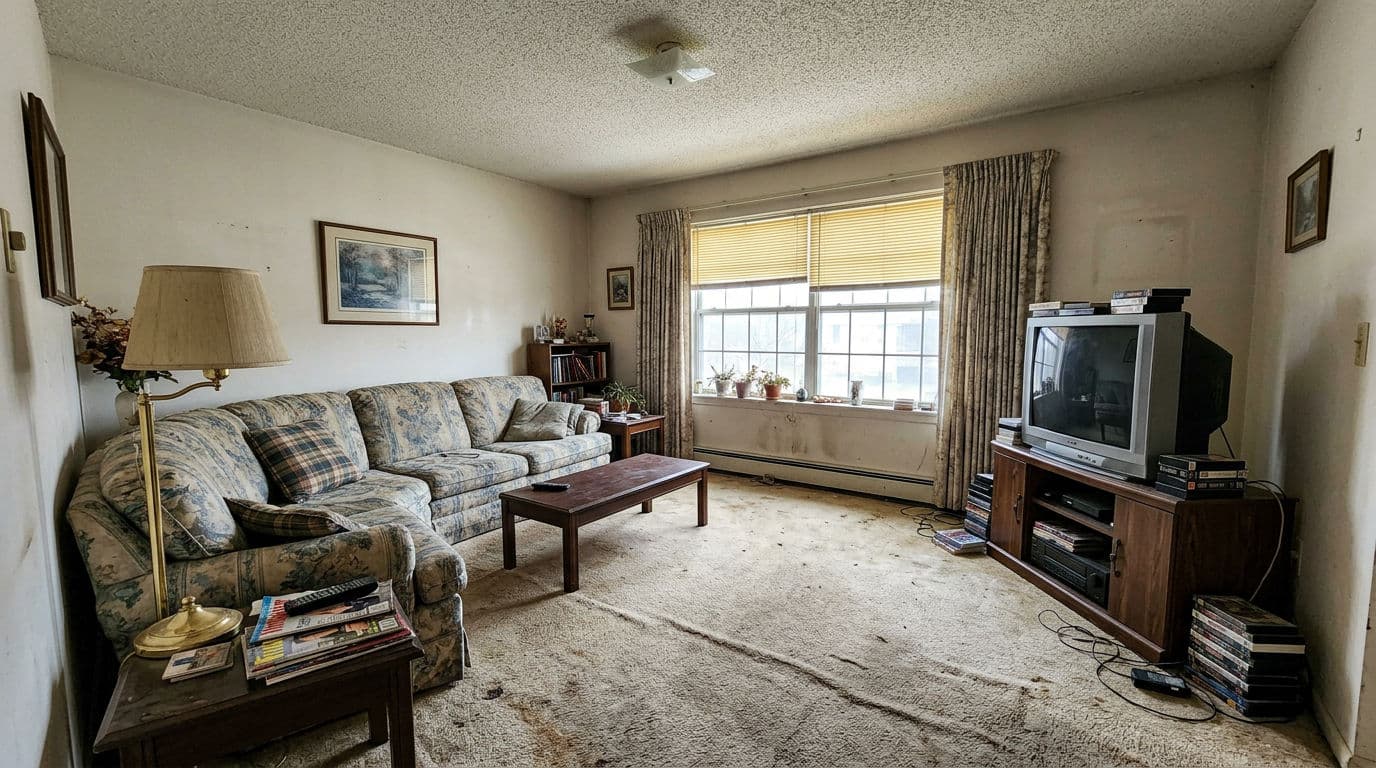 Original property photo used as input for renovation timelapse