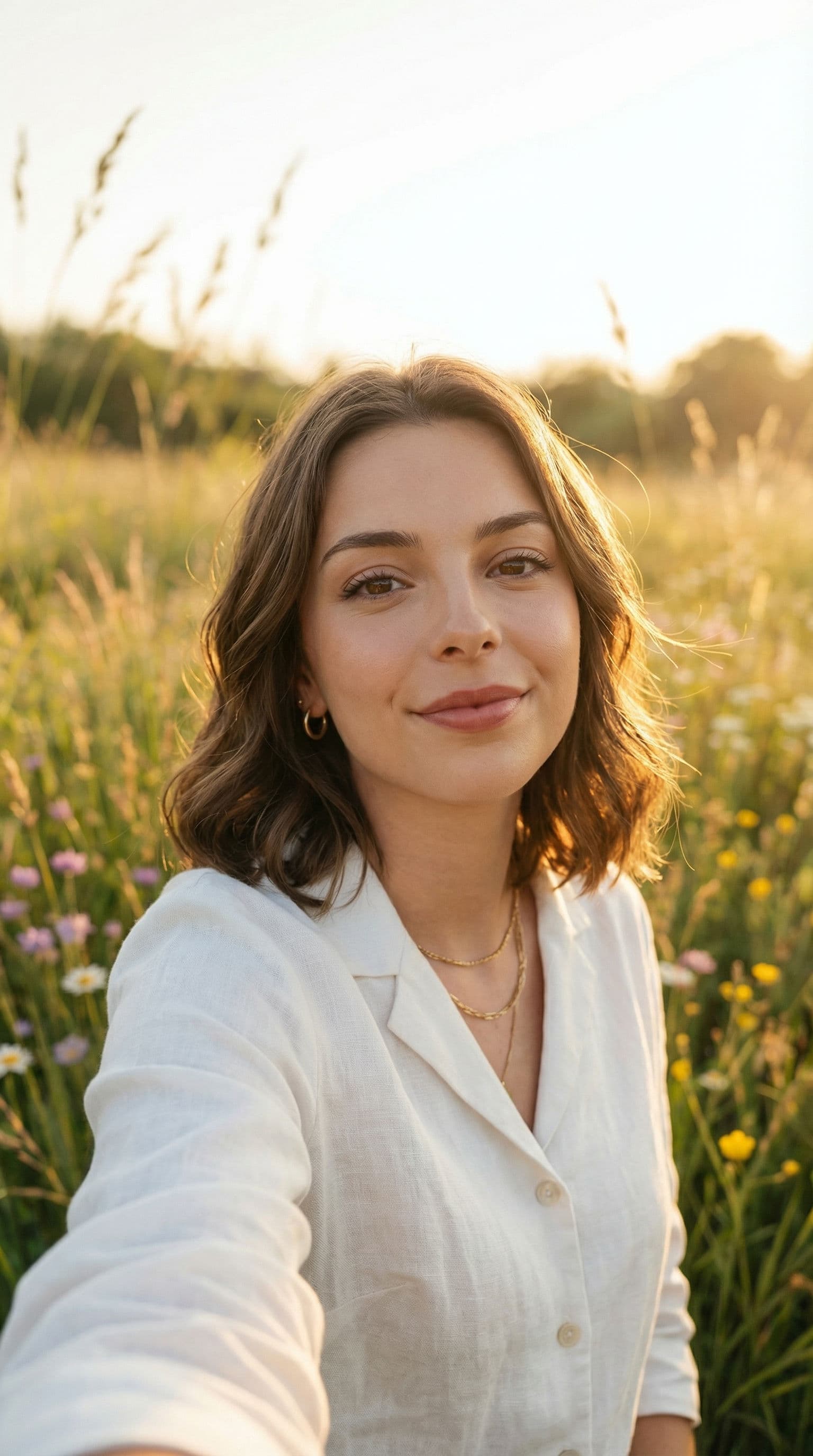 Photorealistic version of the same character with natural skin and lighting