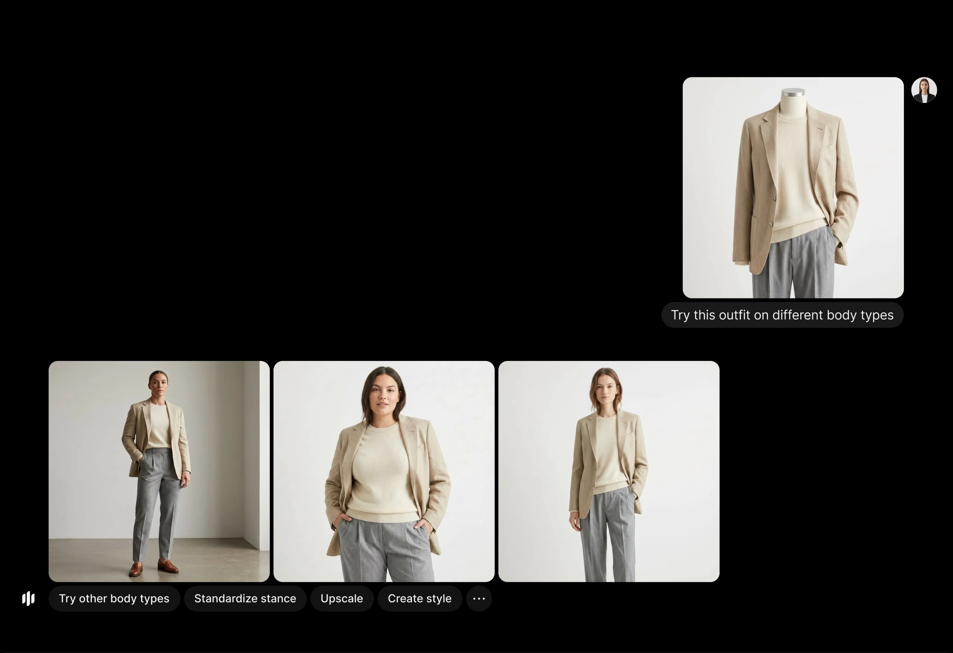 Virtual outfit try-on