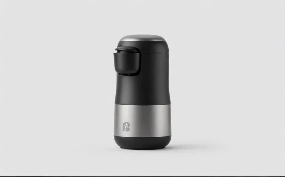 Clean studio shot of a product in a demo video