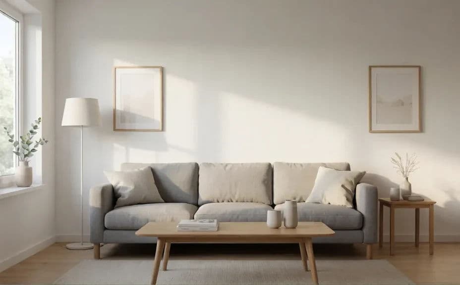 Room with its original wall colour
