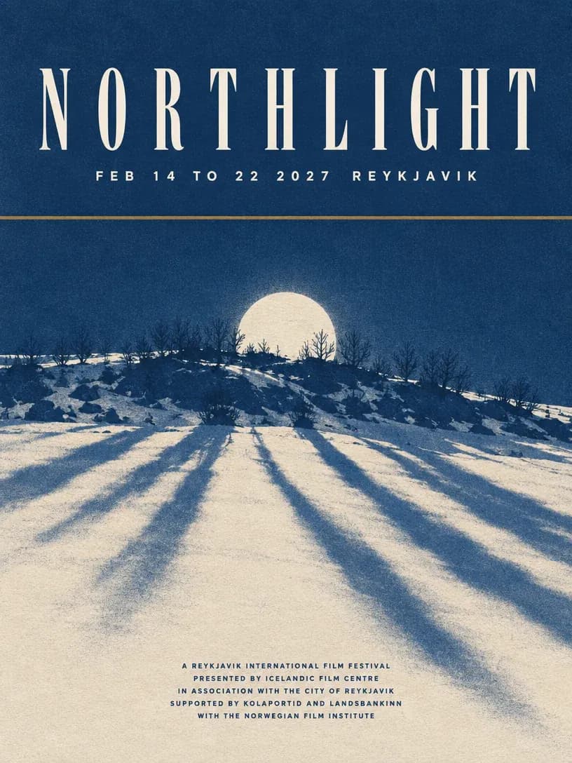 Film festival poster headlined NORTHLIGHT with a full credit block beneath it