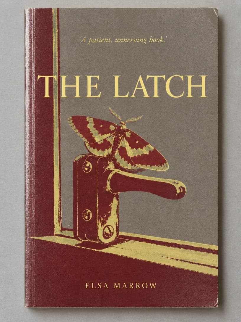 Paperback book cover with a title, author name and a review quote