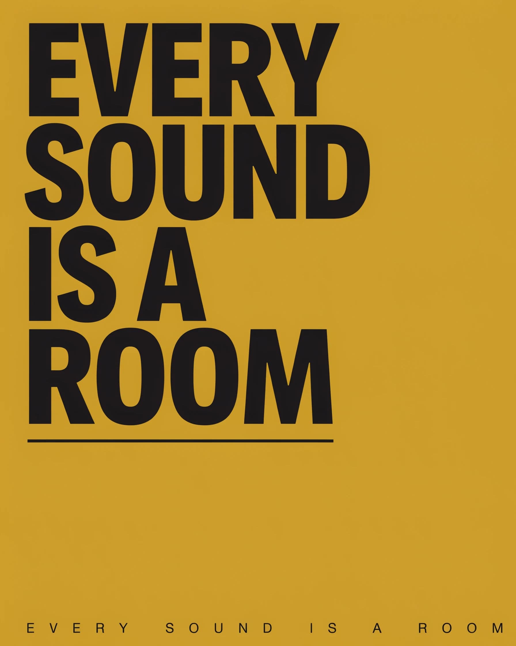 Poster made entirely of type with no imagery, generated with Ideogram