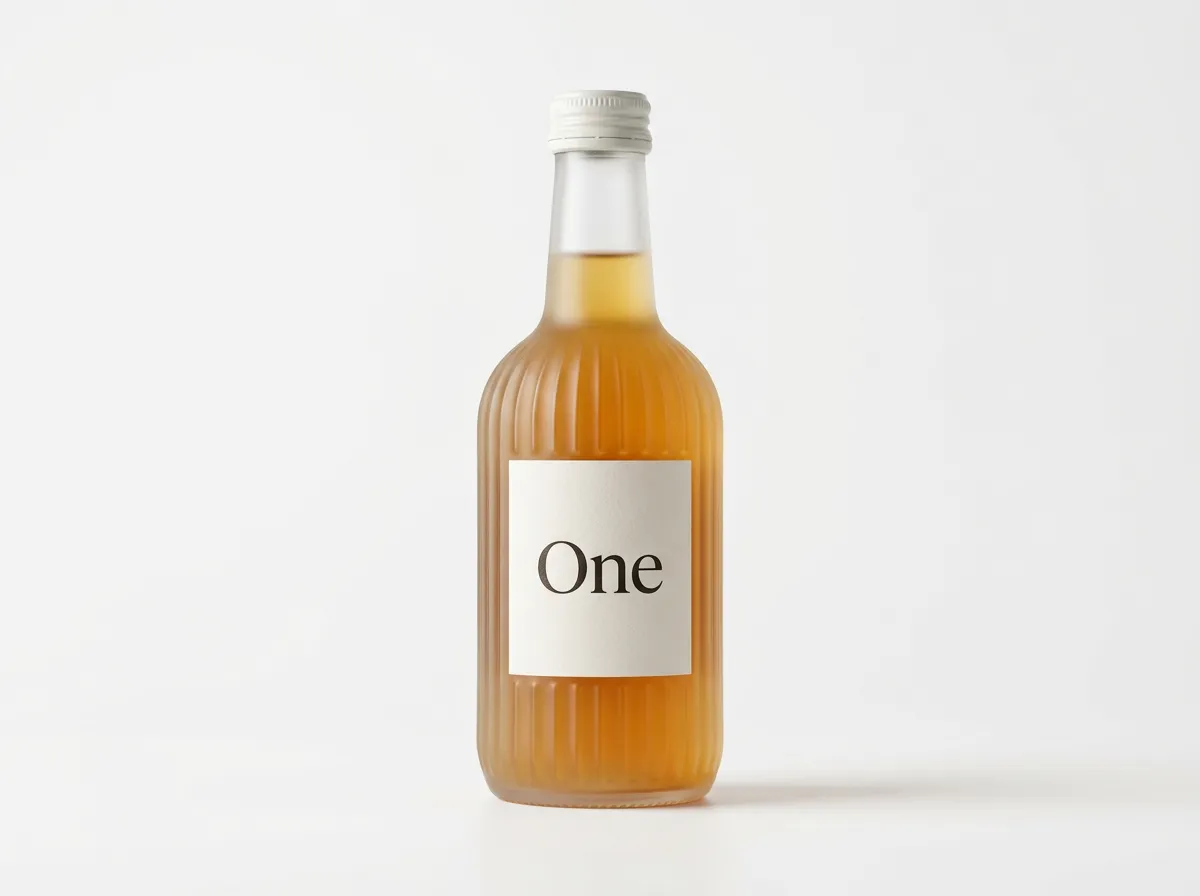 Product photo of a sleek cosmetics bottle used as input for the UGC ad workflow
