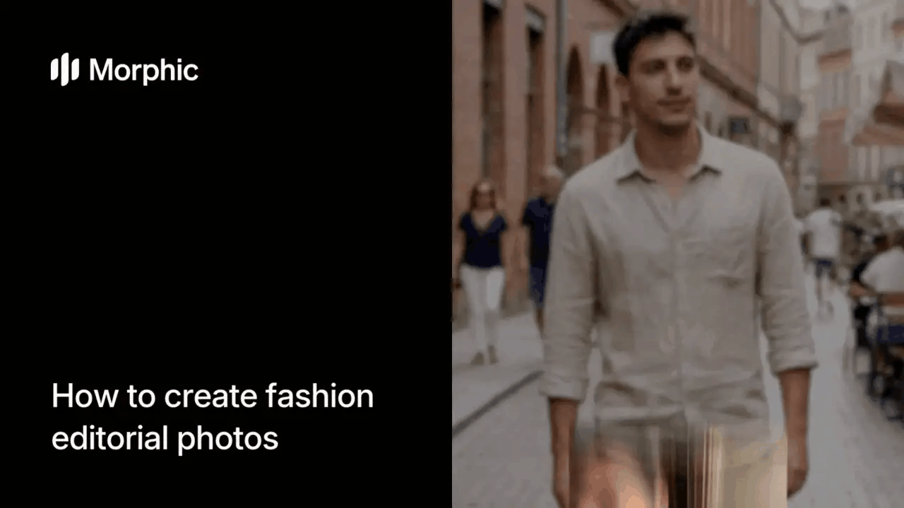 How to create fashion editorial photos