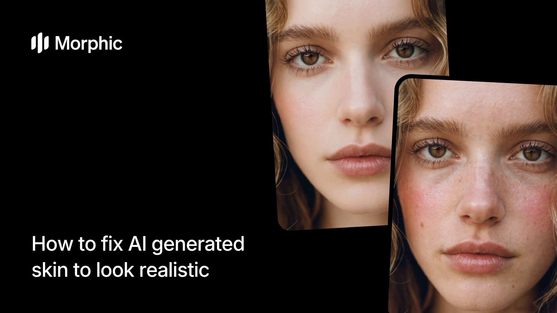 How to fix AI-generated skin to look realistic