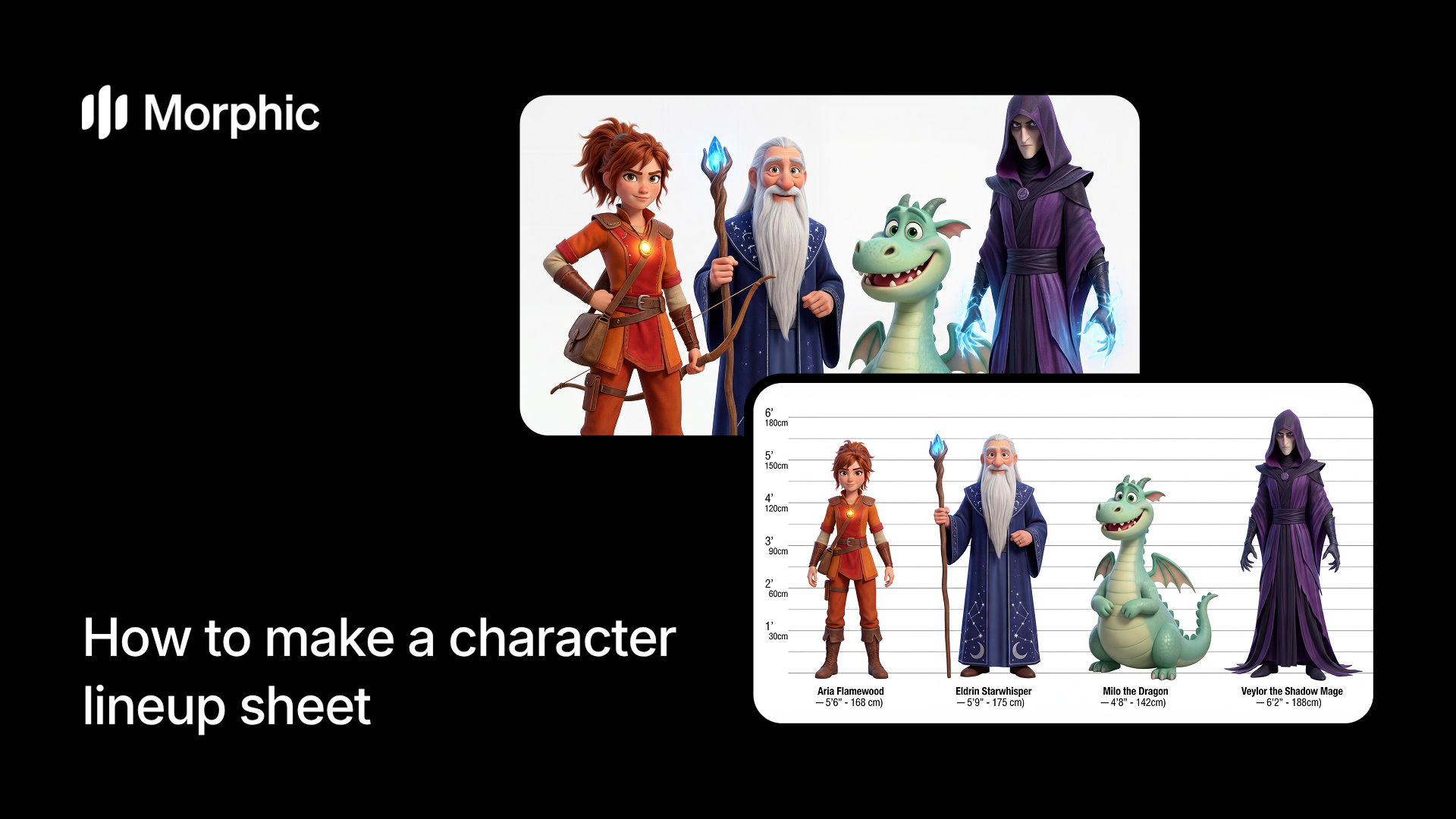 How to make a character lineup sheet