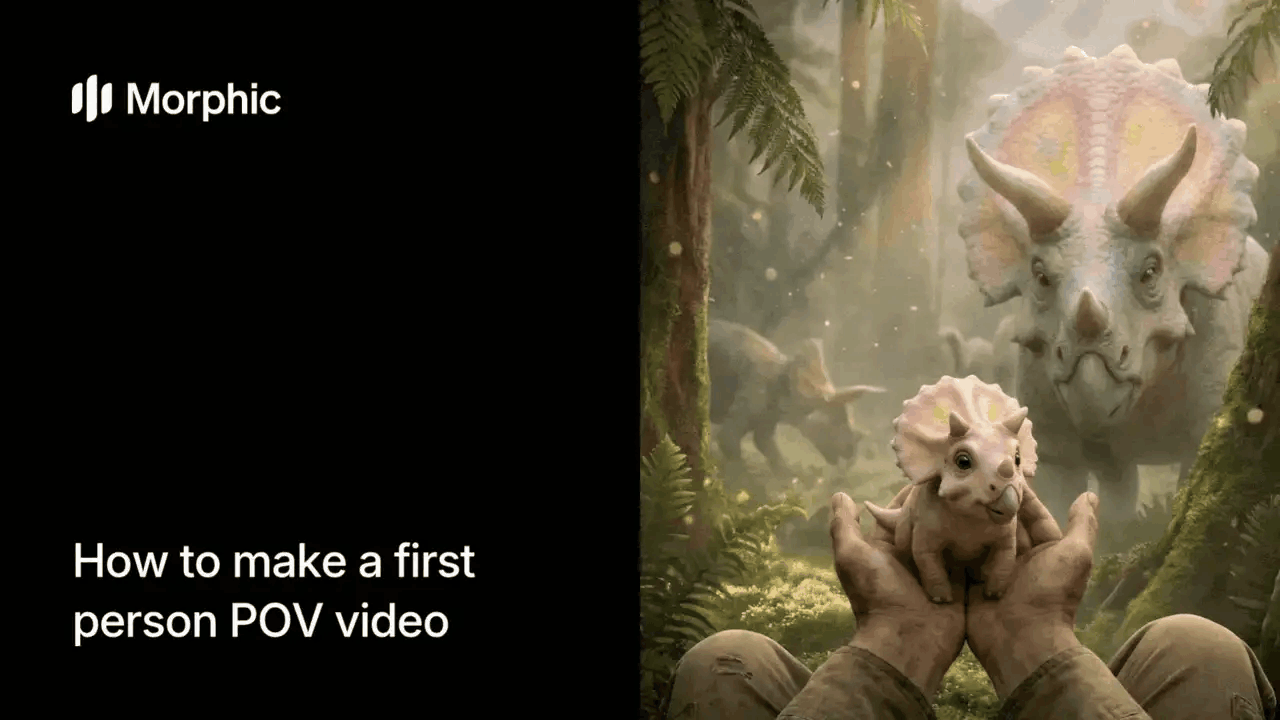 How to make a first person POV video