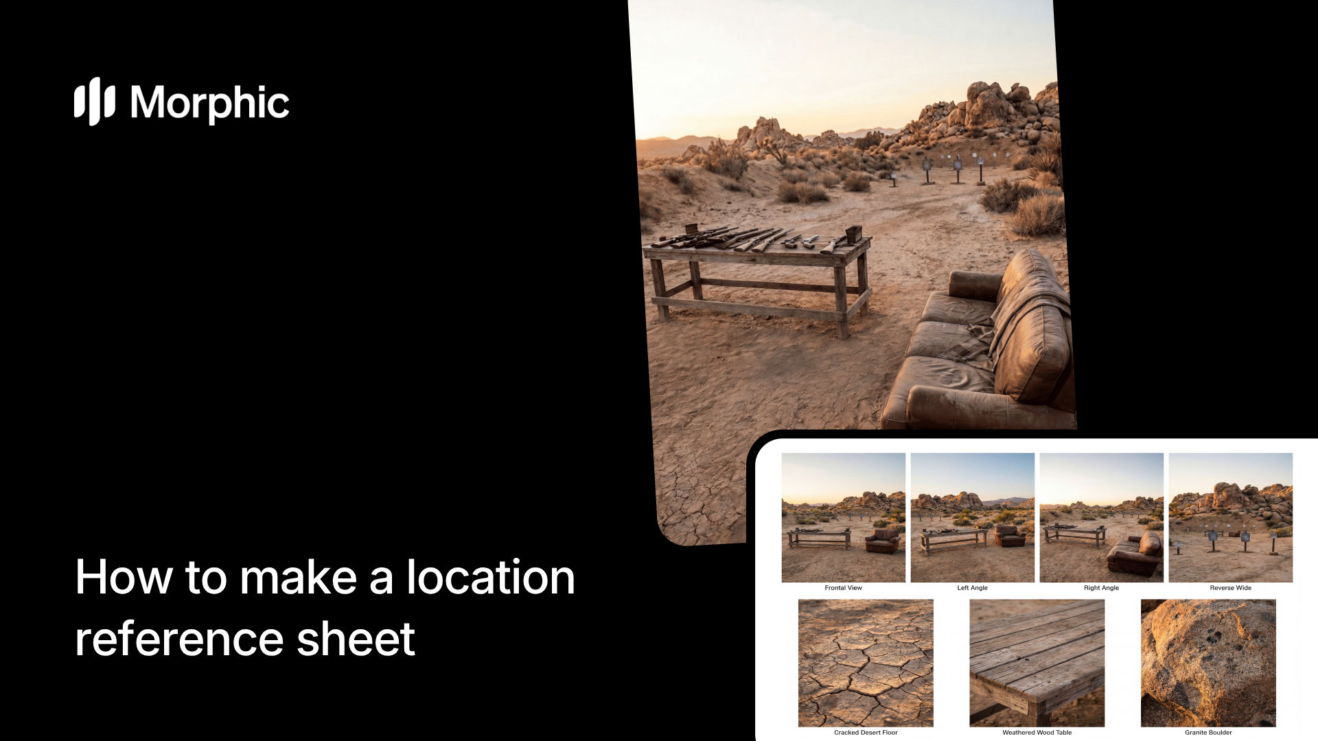 How to make a location reference sheet