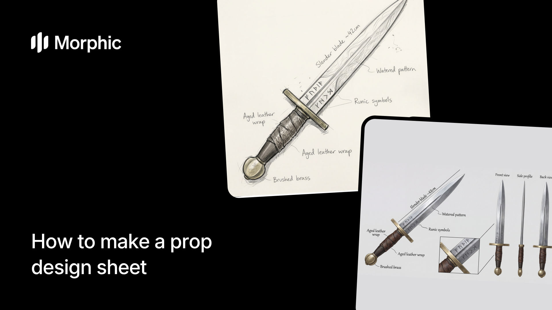 How to make a prop design sheet