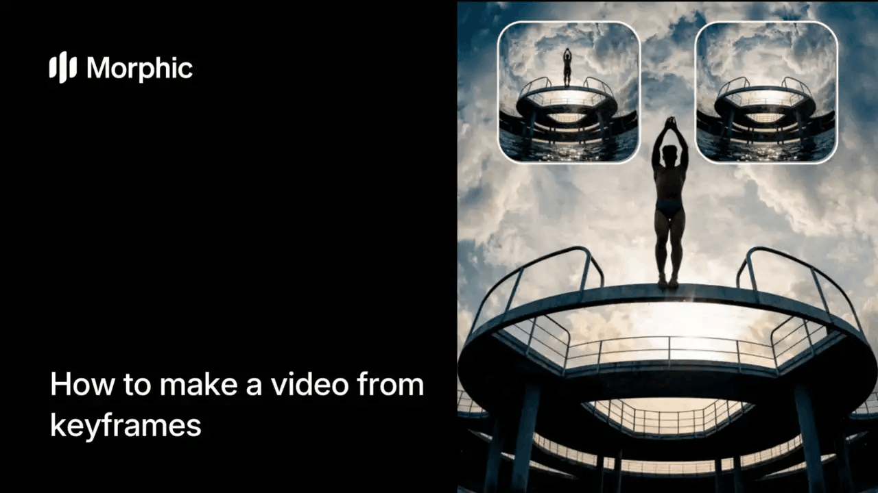 How to make a video from keyframes