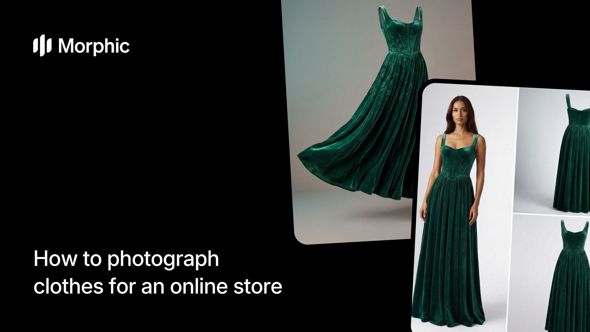 How to photograph clothes for an online store