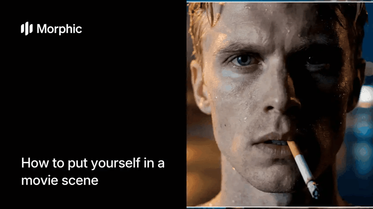 How to put yourself in a movie scene
