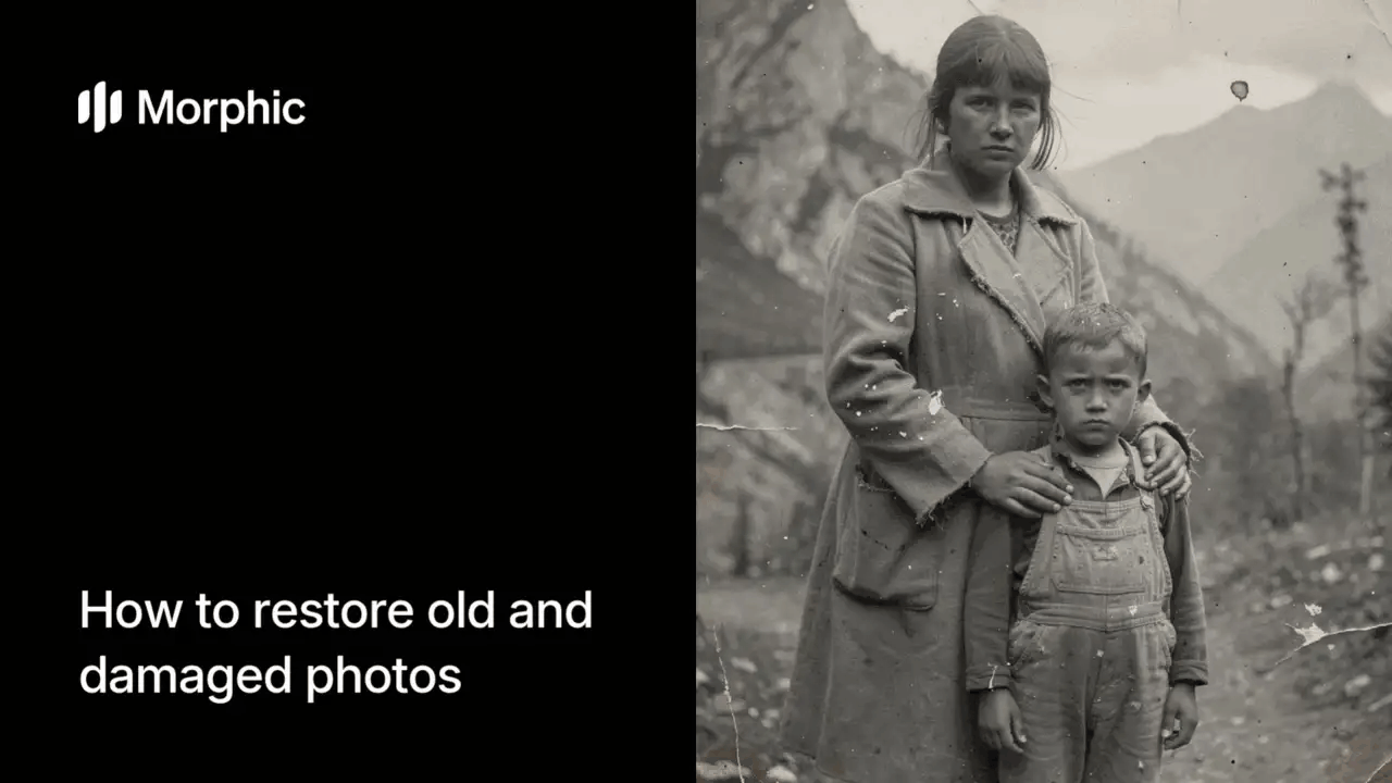 How to restore old and damaged photos