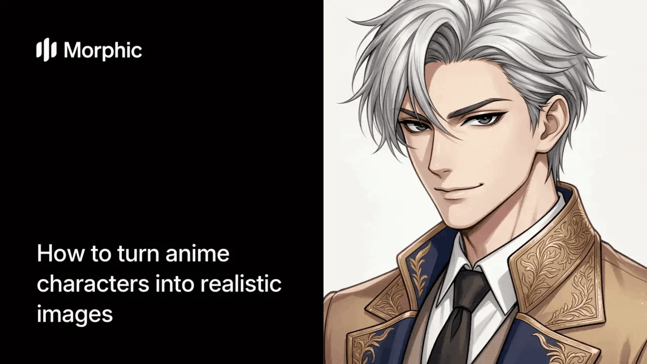 How to turn anime characters into realistic images