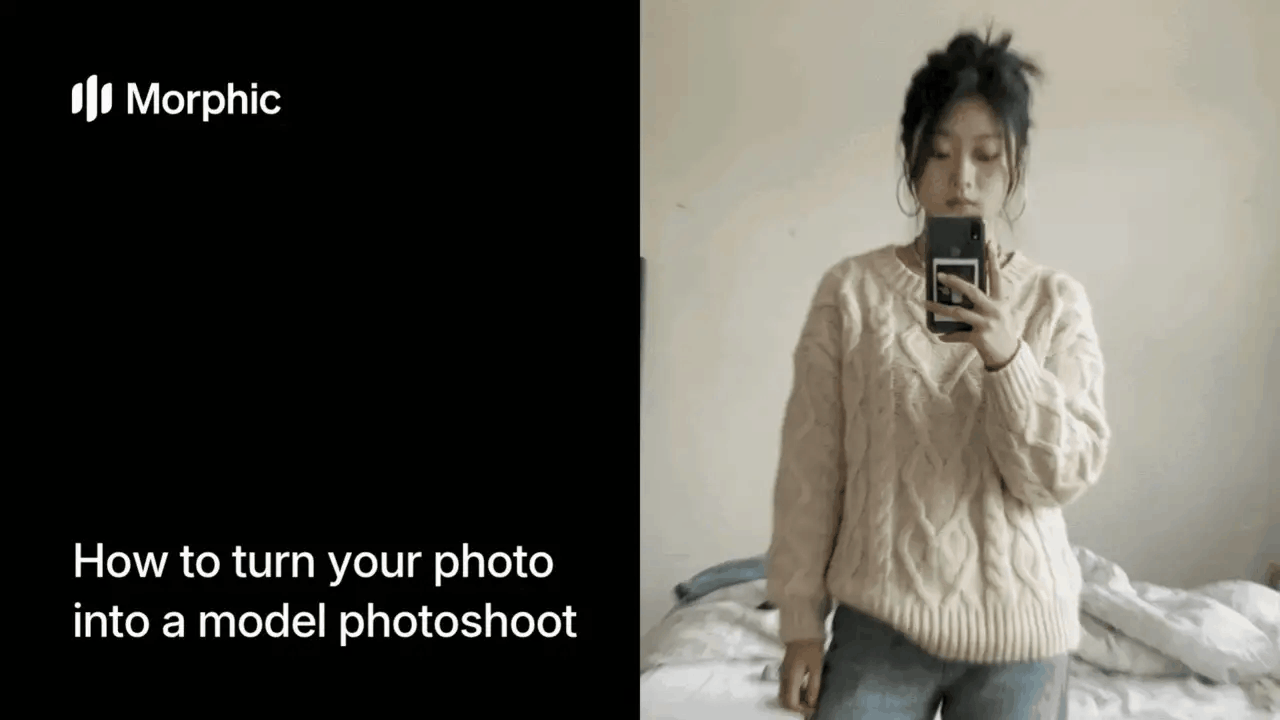 How to turn your photo into a model photoshoot
