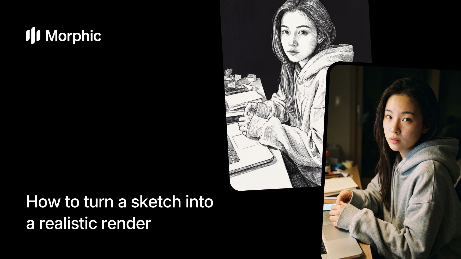 How to turn a sketch into a realistic render