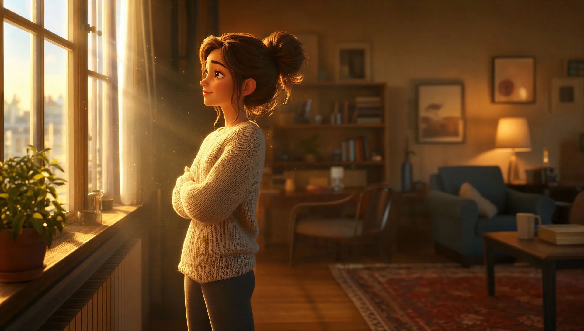 A soft-lit interior