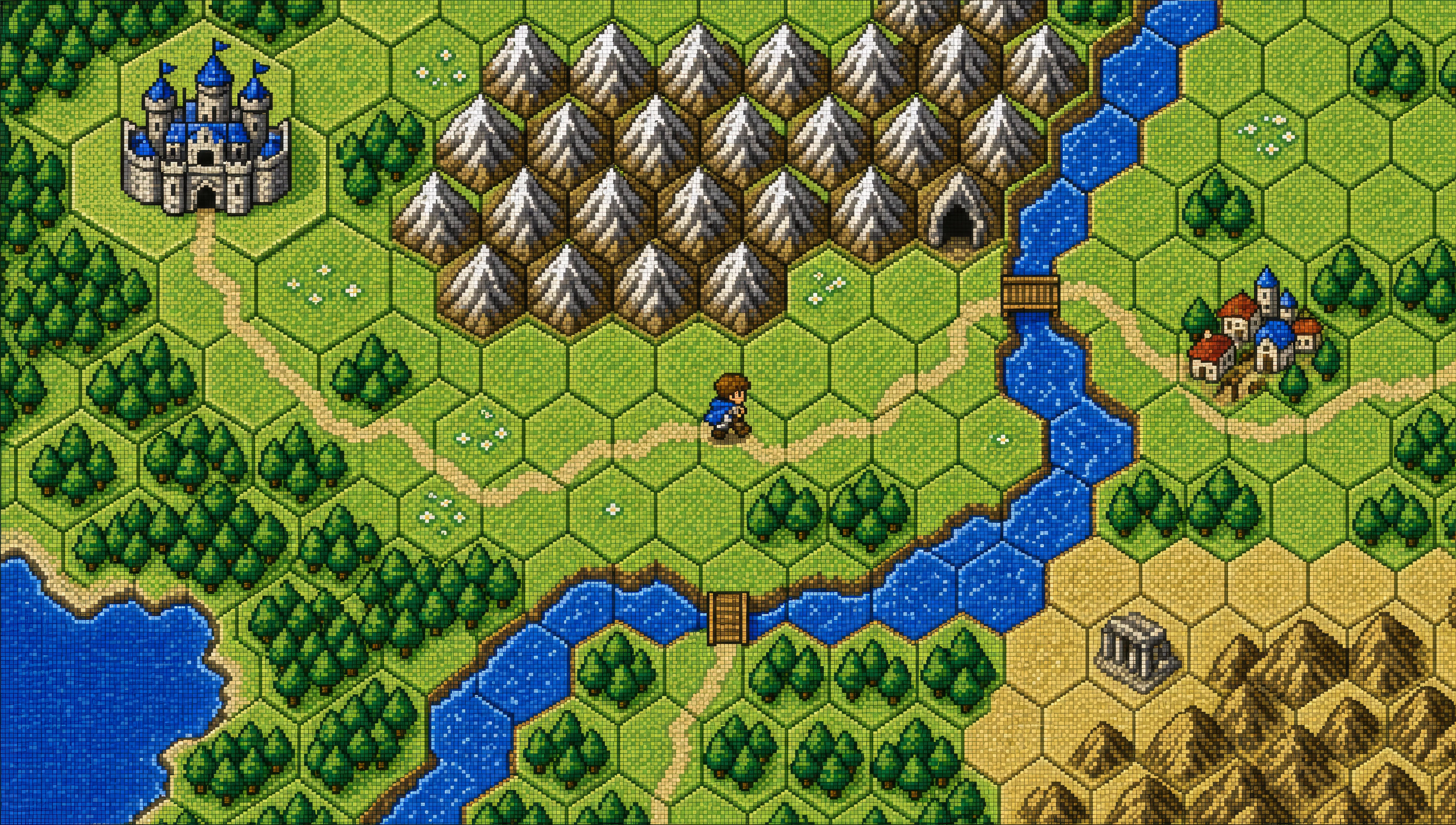 JRPG world-map overworld