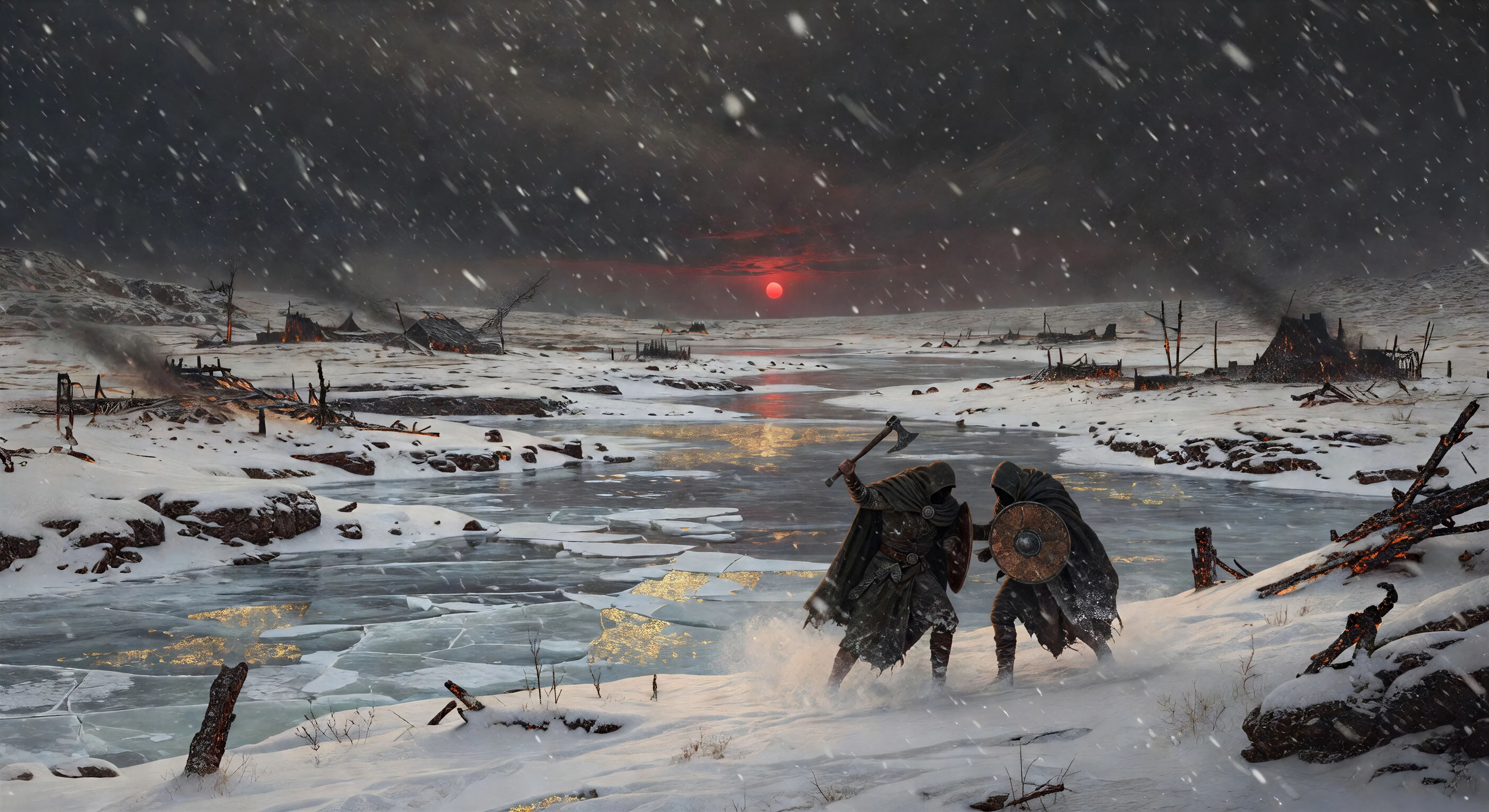 Fimbulwinter at the world’s end