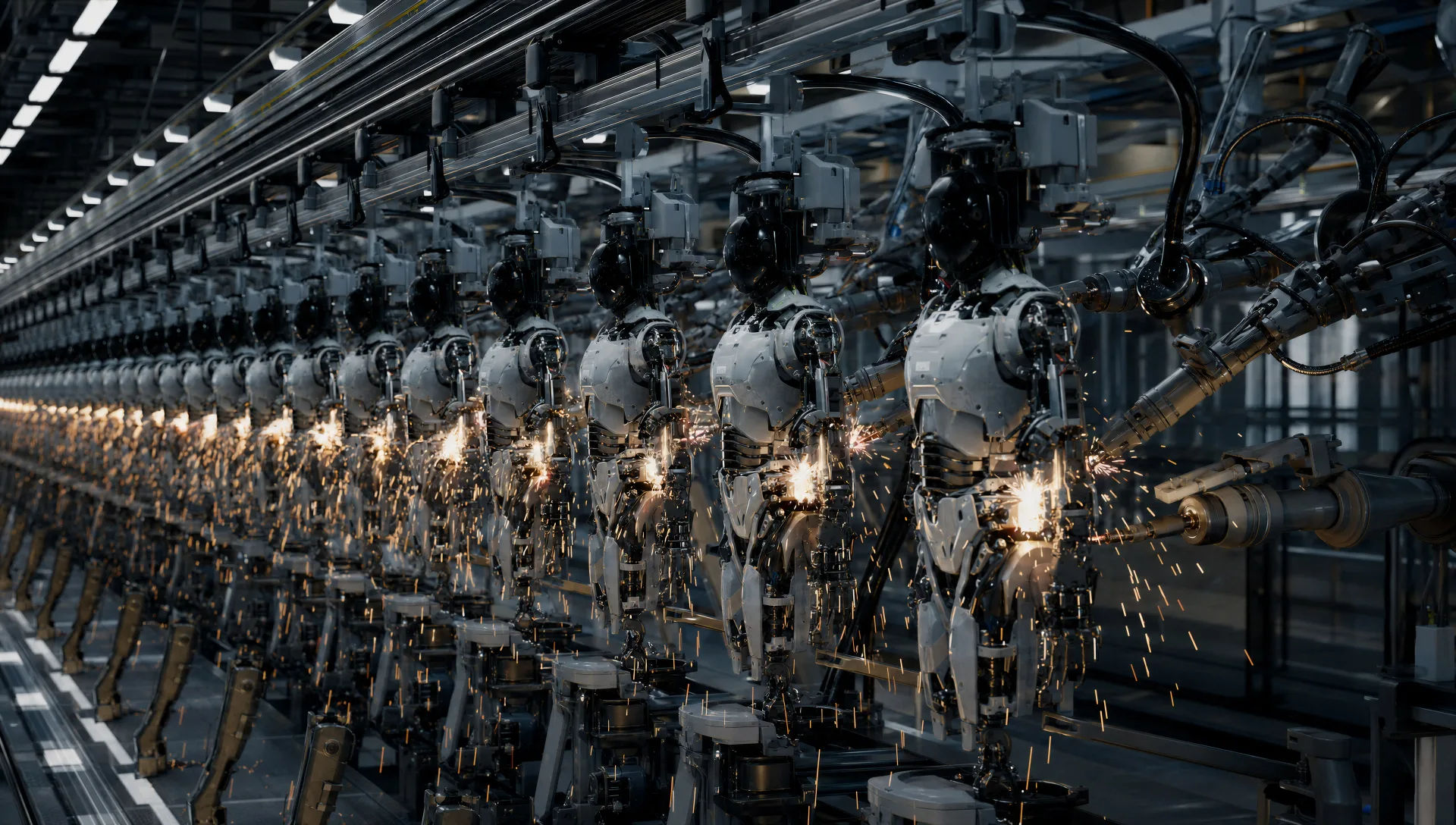 Factory assembly line