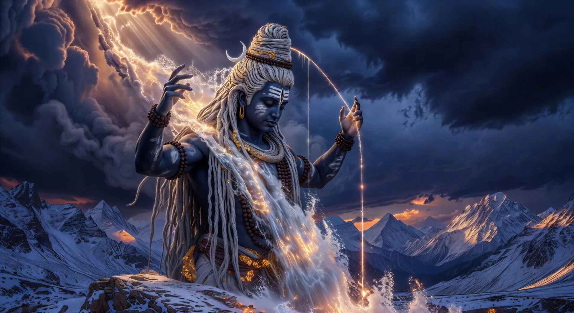 The descent of the Ganga