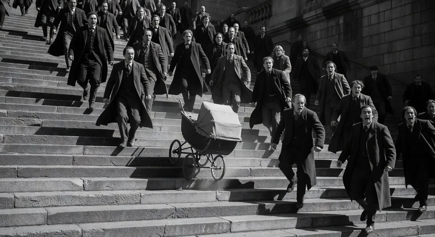Eisenstein Odessa Steps montage