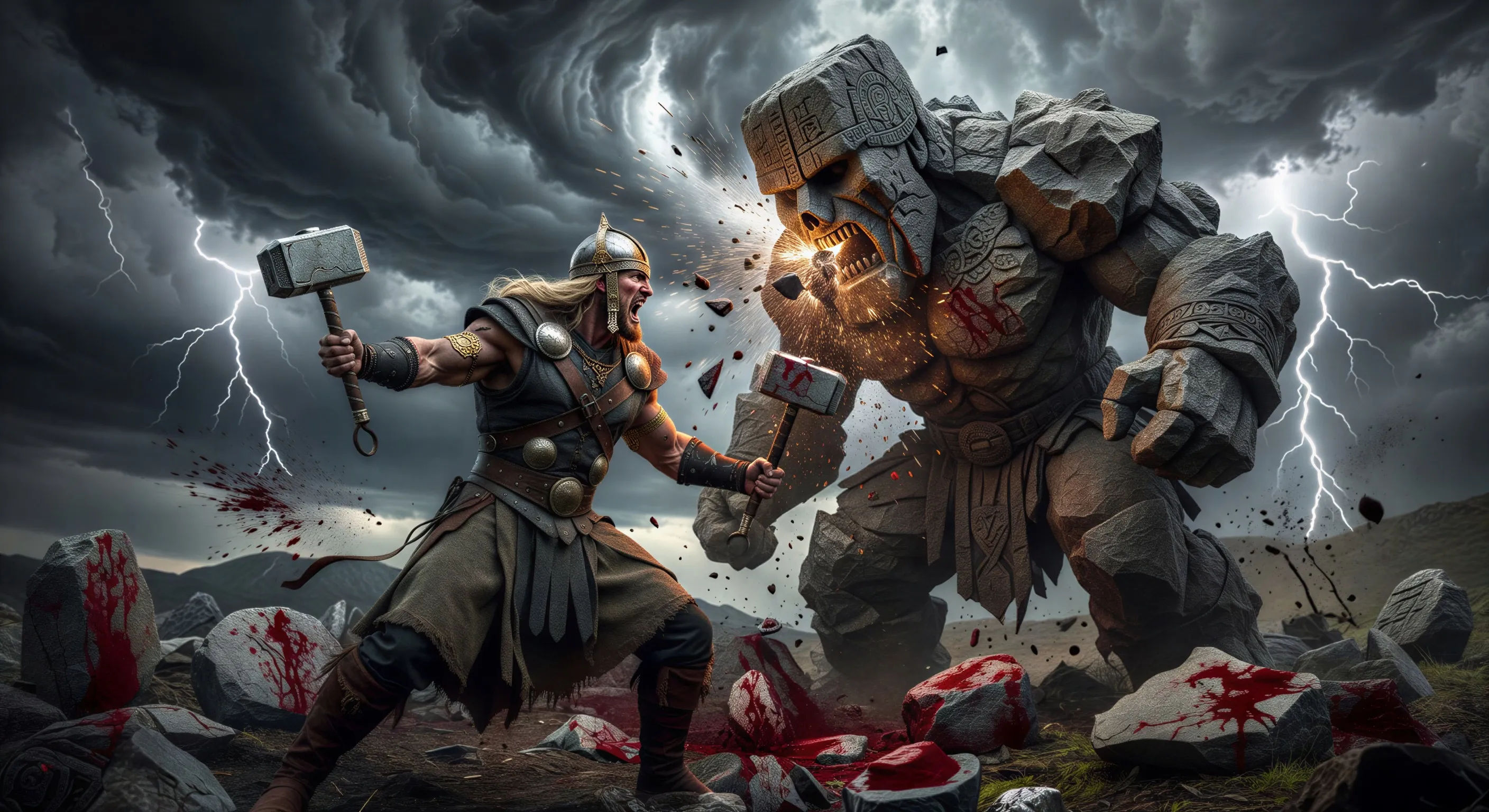 Duel with Hrungnir
