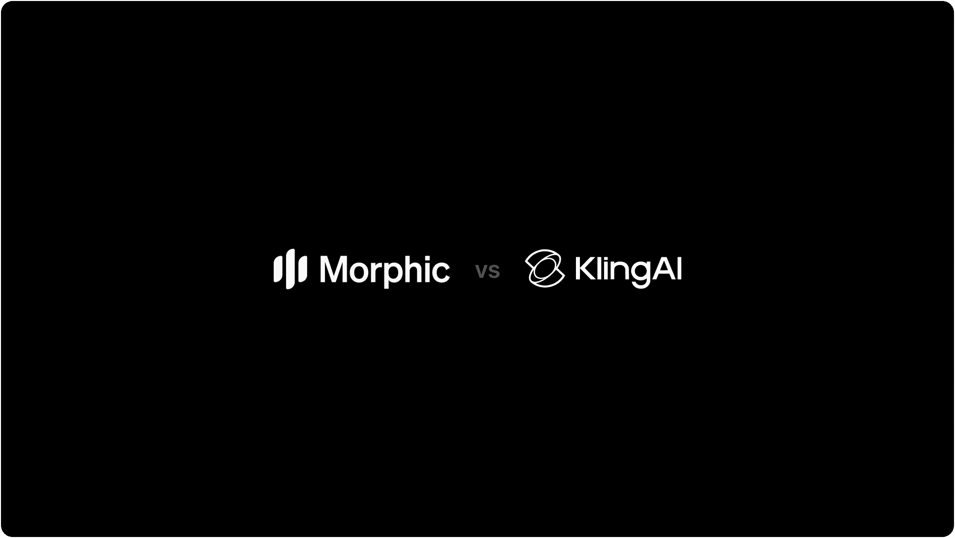 Morphic vs Kling AI